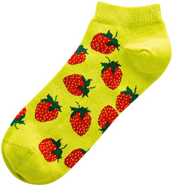 6 Paar TippTexx 24 Damen Sneakersocken Bunte Früchte